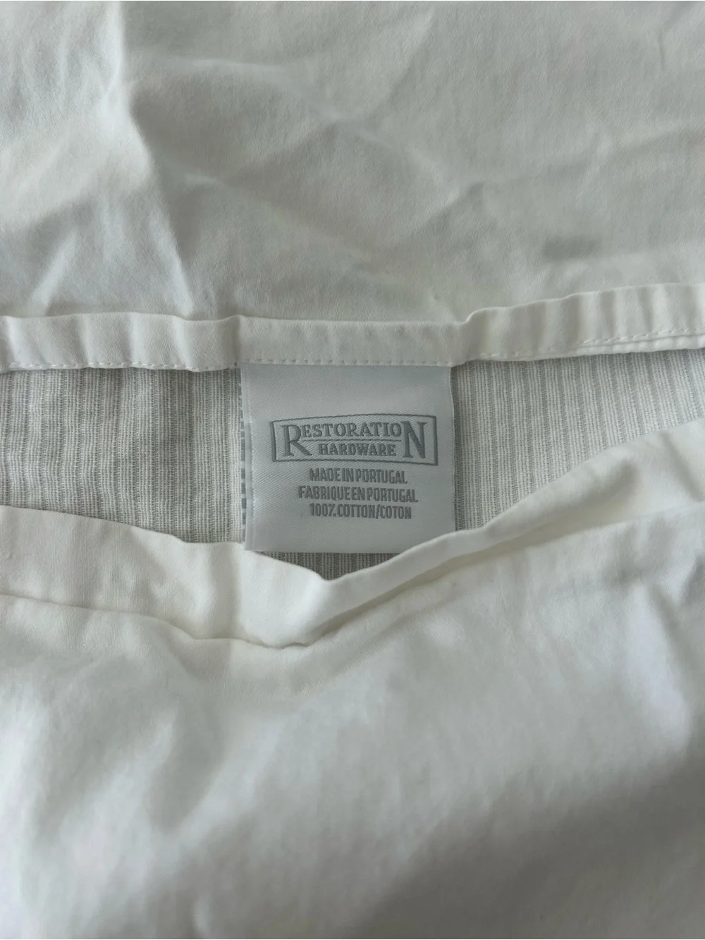 Restoration Hardware soft waffle